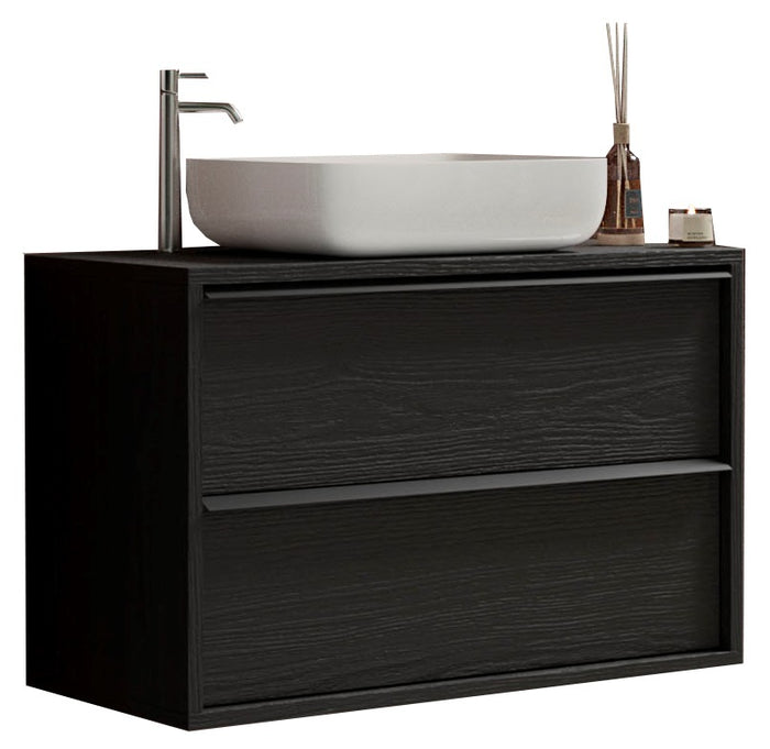 Benvenuto Design Steel 79 cm Zwevend Wastafel en Onderkast