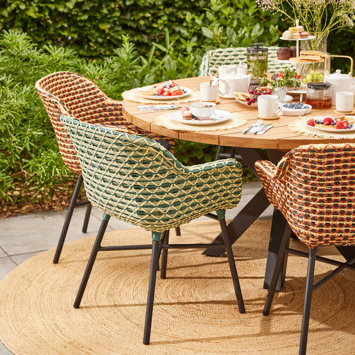 Hartman Stephanie Tuintafel 200 x 120 cm - Zwart