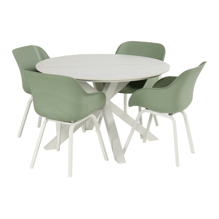 Hartman Le Soleil Tuinstoel Set van 2 - Groen