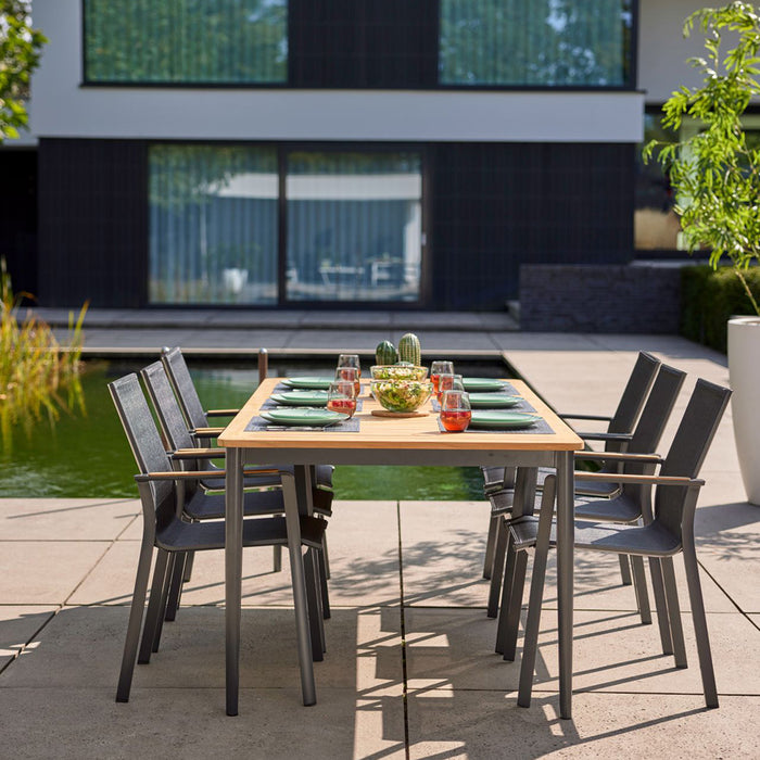 Hartman Lea Tuinstoel Stapelbaar - Teakhout