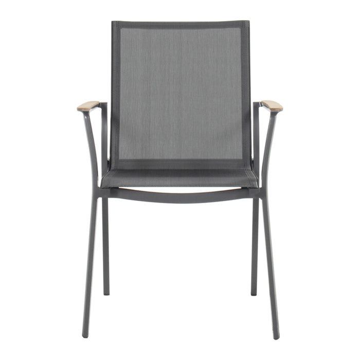 Hartman Lea Tuinstoel Stapelbaar - Teakhout