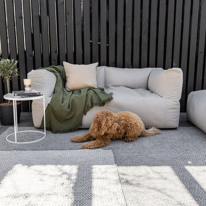 Eva Interior Buitenkleed Grijs Dahl 280 x 380 cm