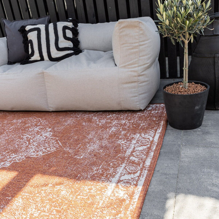 Eva Interior Buitenkleed Roest Sage 280 x 380 cm