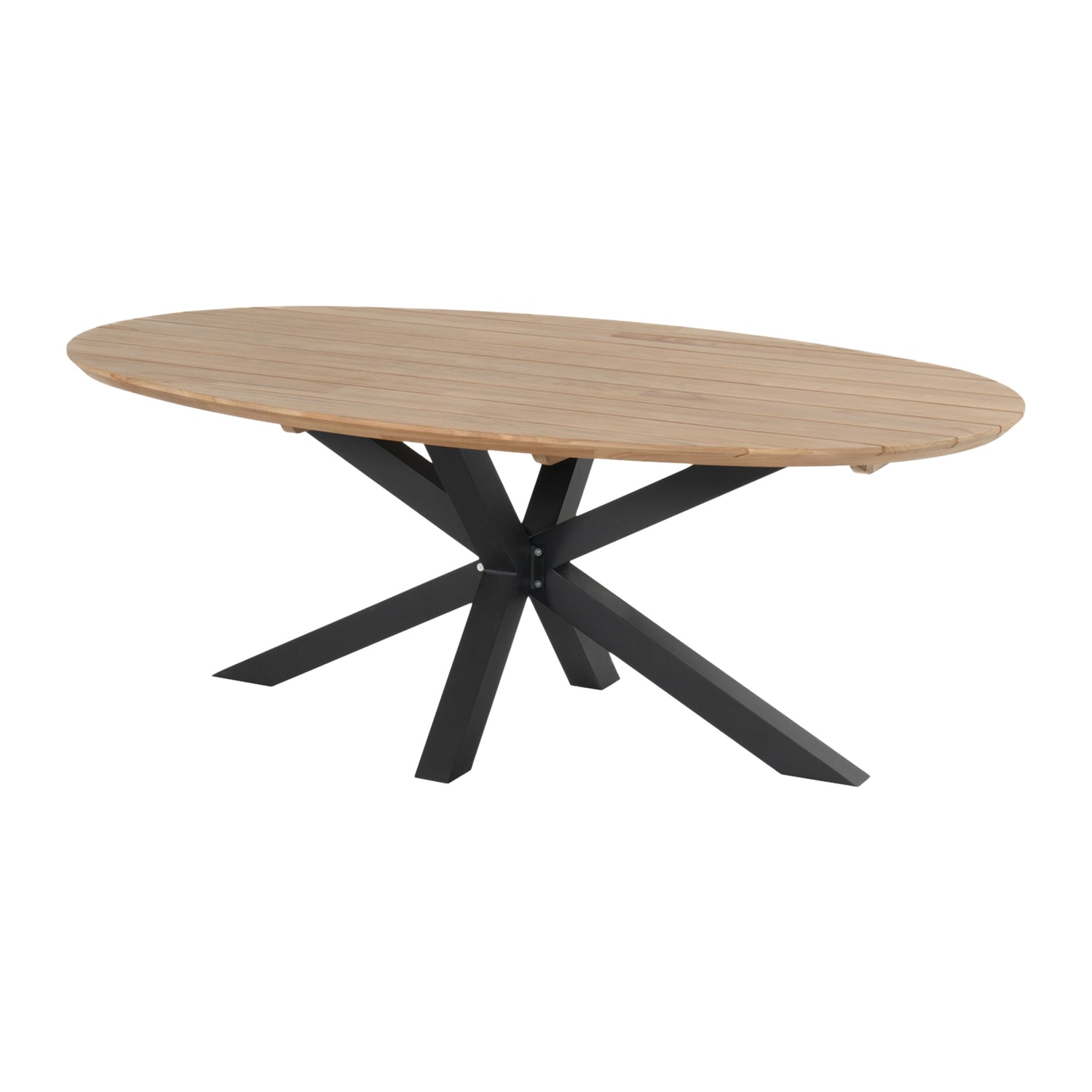 Hartman Stephanie Tuintafel 200 x 120 cm - Zwart