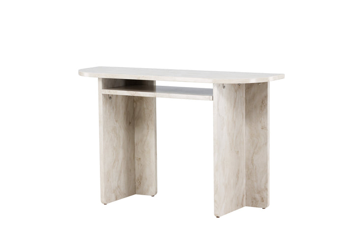 Rebellenclub Kuopio Sidetable -  120 x 40 cm - Marmer look
