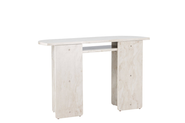 Rebellenclub Kuopio Sidetable -  120 x 40 cm - Marmer look