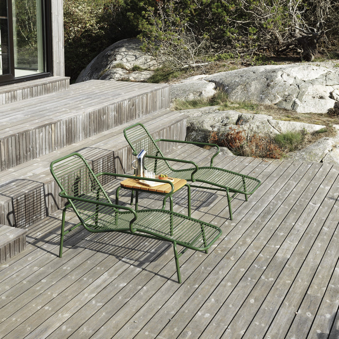 Normann Copenhagen Vig Bijzettafel Robiniahout 55 x 45 cm - Groen