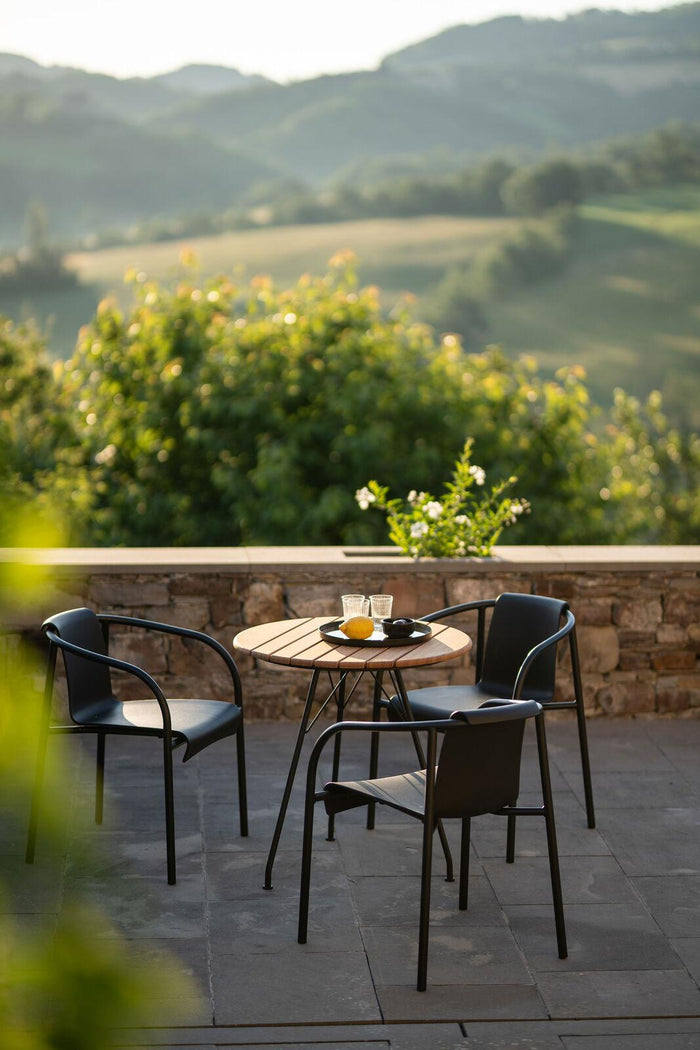 Houe Nami tuinstoel met armleuning Black