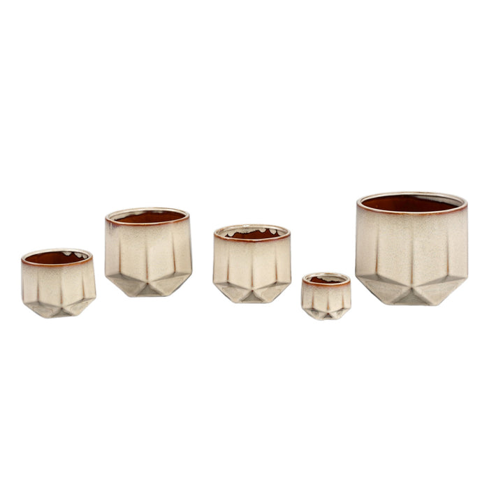 PTMD - Pot Kaima - Beige - 18x18x16cm