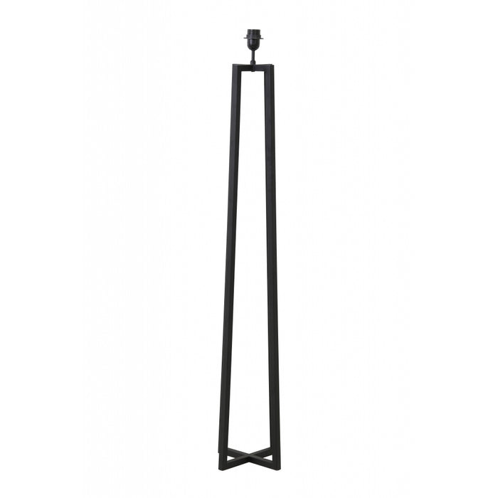 Light & Living Vloerlamp Miley - Zwart - 25x130cm