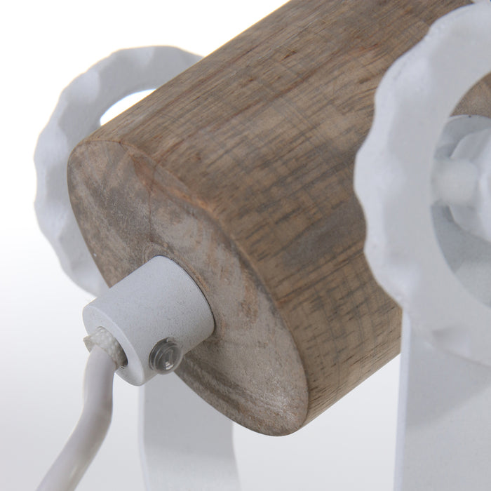 Mexlite Plafondlamp Gearwood 7968W Wit
