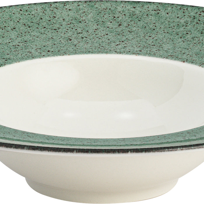 Lite-Body Hermes Pastabord - 6 stuks - Ø28 cm - Mintgroen spikkel