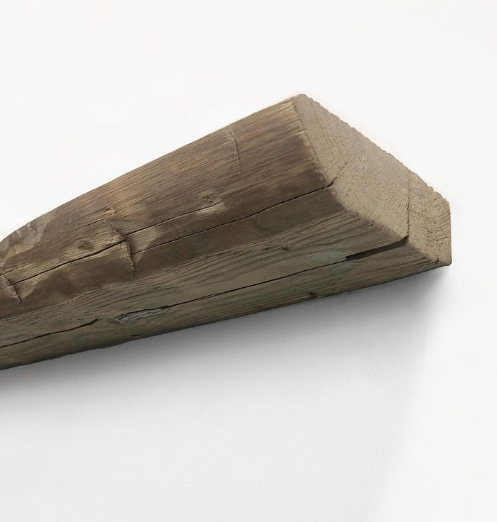 WoodBrothers Barnwood zwevende wandplank 100x18x4cm