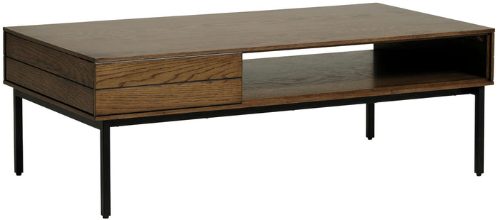 Giga Living - Salontafel Modica Salontafel Smoked Eiken 62x120cm