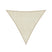 Sunfighters    driehoek 5x5x5m Ivoor met  Bevestigingsset