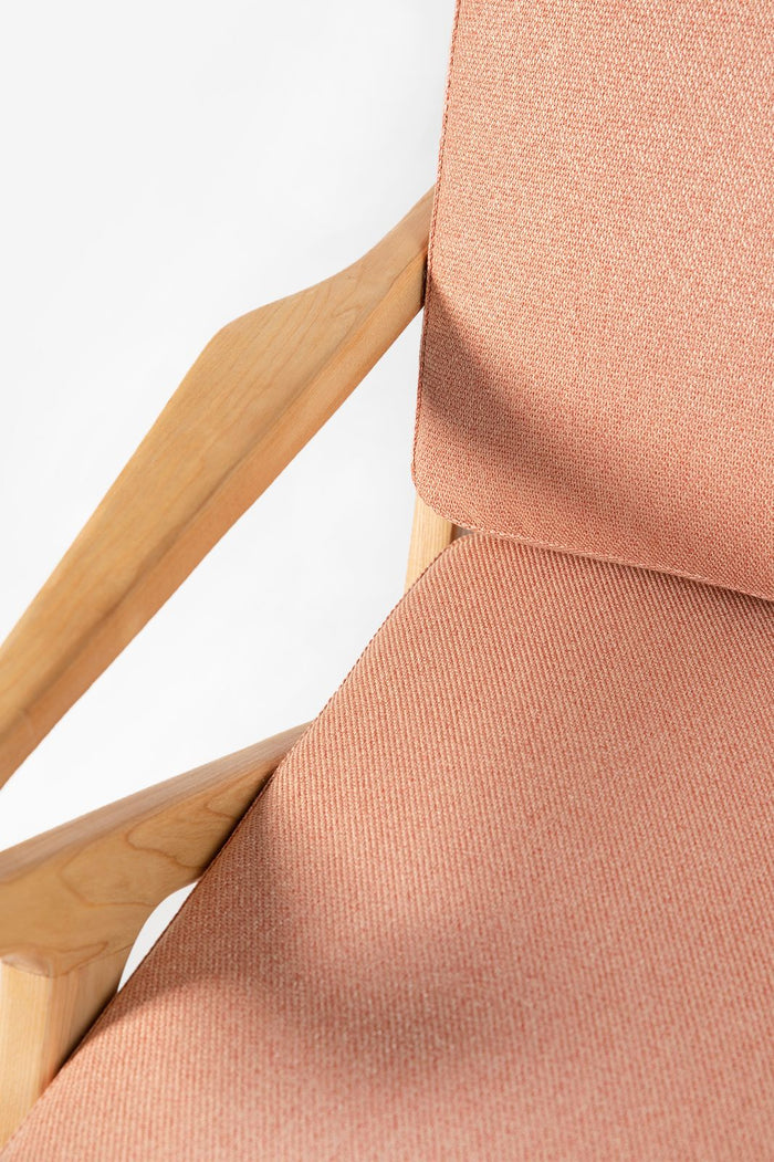 Sissy-Boy Houten stoel mid century roze