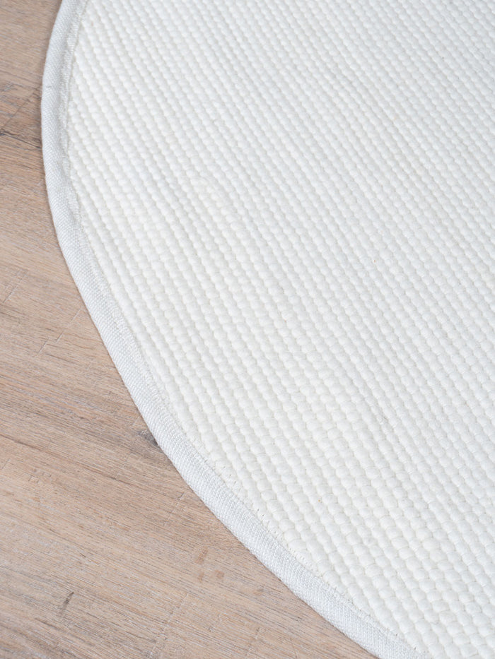 Veer Carpets - Vloerkleed Scott Wit Rond ø200 cm