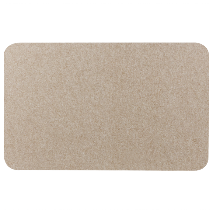 Beliani - SPLIT - Bureauscherm - Beige - 50 x 80 cm - Polyester