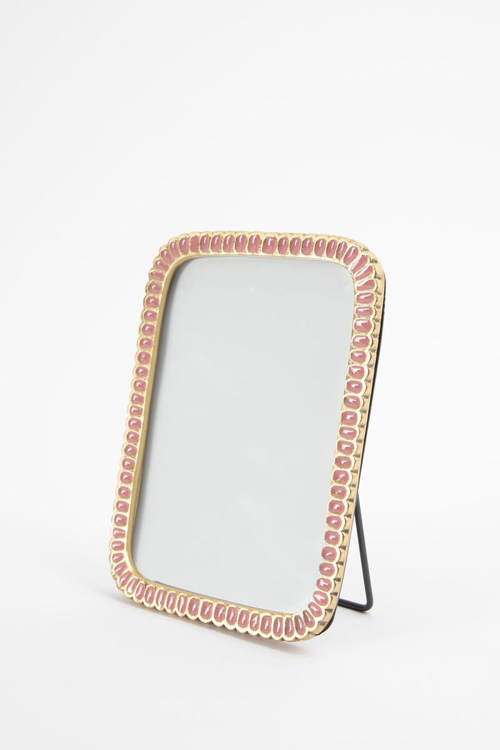 Sissy-Boy Roze scalloped enamel fotolijst