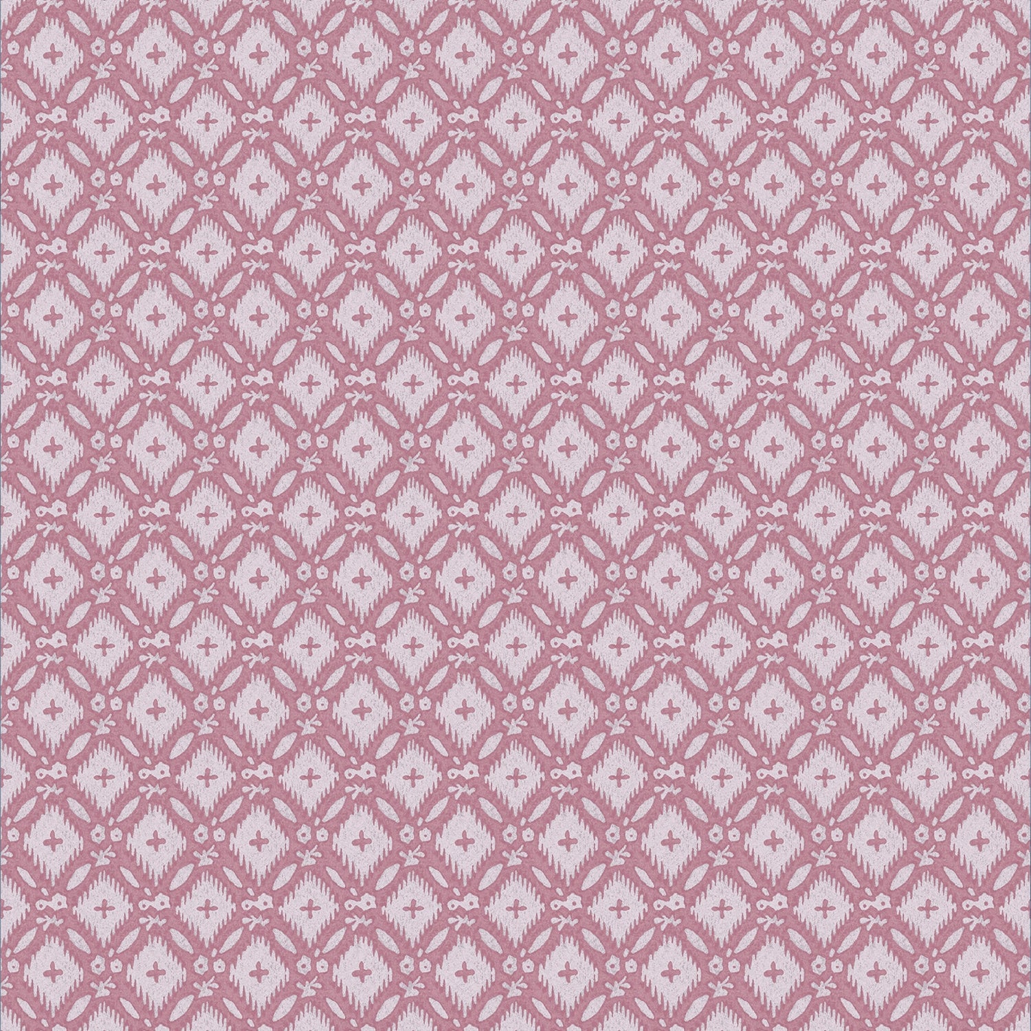 Laura Ashley Whitebrook Behang - Ruit - 10mx52cm - Roze