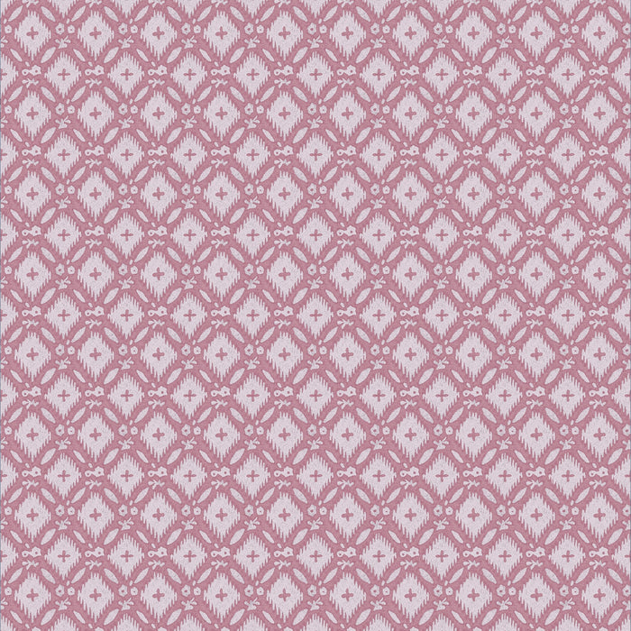 Laura Ashley Whitebrook Behang - Ruit - 10mx52cm - Roze