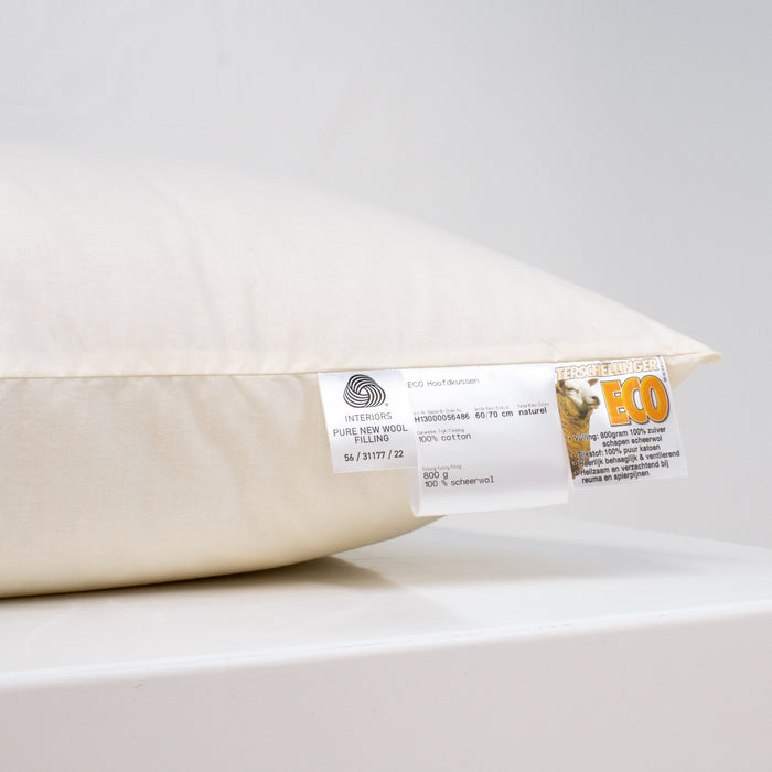 Terschellinger Wolweelde Zuiver Scheer wollen Kussen Set van 2 60x70cm