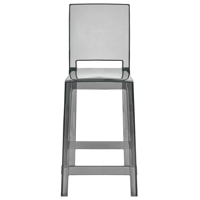 Beliani - WELLINGTON - Barkruk set - Zwart - Polycarbonaat