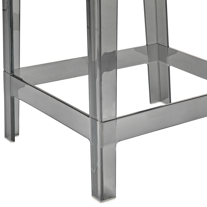 Beliani - WELLINGTON - Barkruk set - Zwart - Polycarbonaat