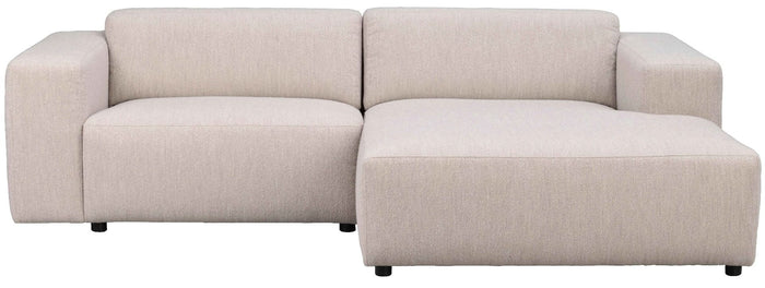 Rowico Home Willard 3-zits Hoekbank Rechts - Lichtbeige Stof