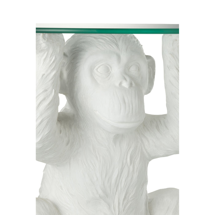 J-Line voorraadpot Elia - glas - transparant - small