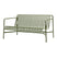 HAY Palissade Lounge 2,5-zitsbank Low - Olijfgroen