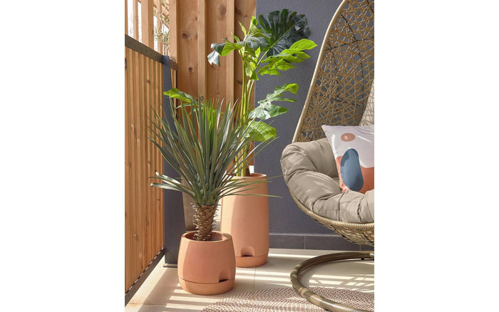 Kave Home Pot Luigina - rust brown