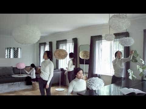 Umage Eos X-large lampenkap light brown - Ø 75 cm