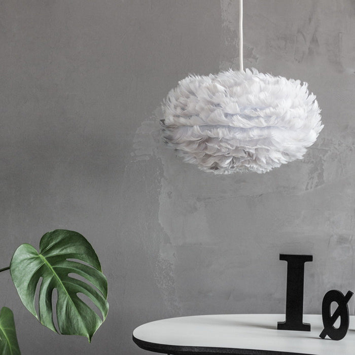 Umage Eos Mini hanglamp white - met koordset wit - Ø 35 cm