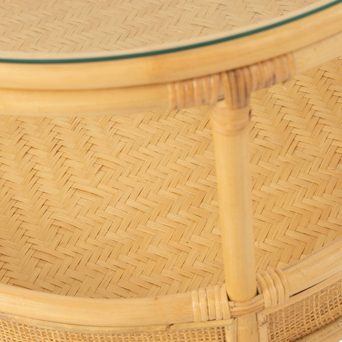 J-Line fotolijst Diepte - hout - creme - large -  2 stuks