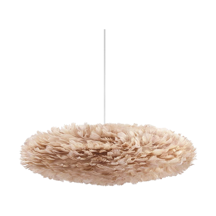 Umage Eos Esther Medium hanglamp light brown - met koordset wit - Ø 60