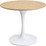 Kare Design Invitation Tafel 90 Cm - Eiken - Wit