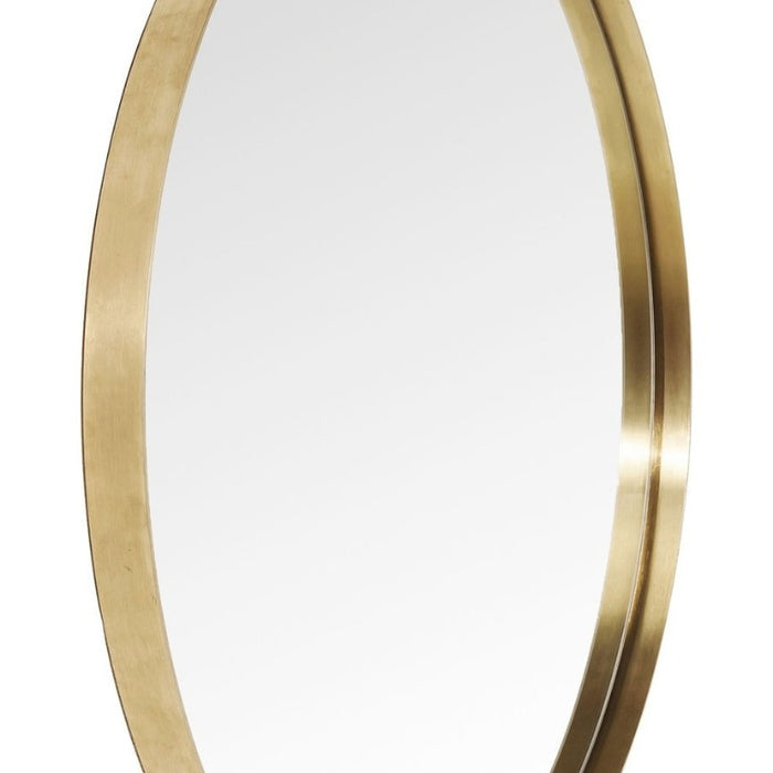 Kare Design Curve Spiegel Rond - Ø100cm - Messing