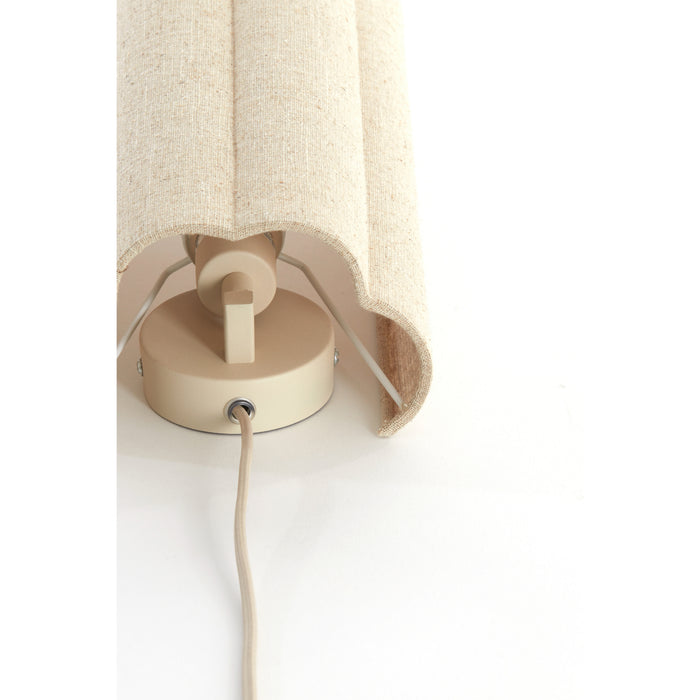 vtwonen Wandlamp Fringe - Naturel - 15x10x30.5cm