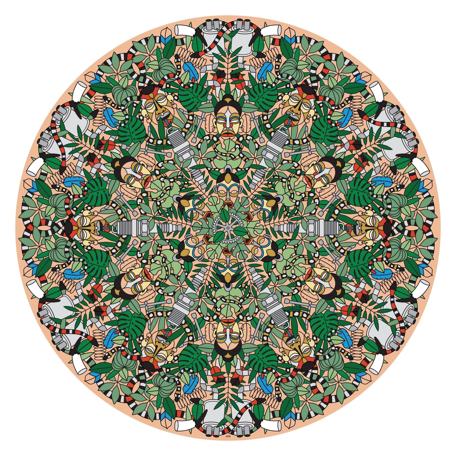 Moooi Carpets L'Afrique vloerkleed 250