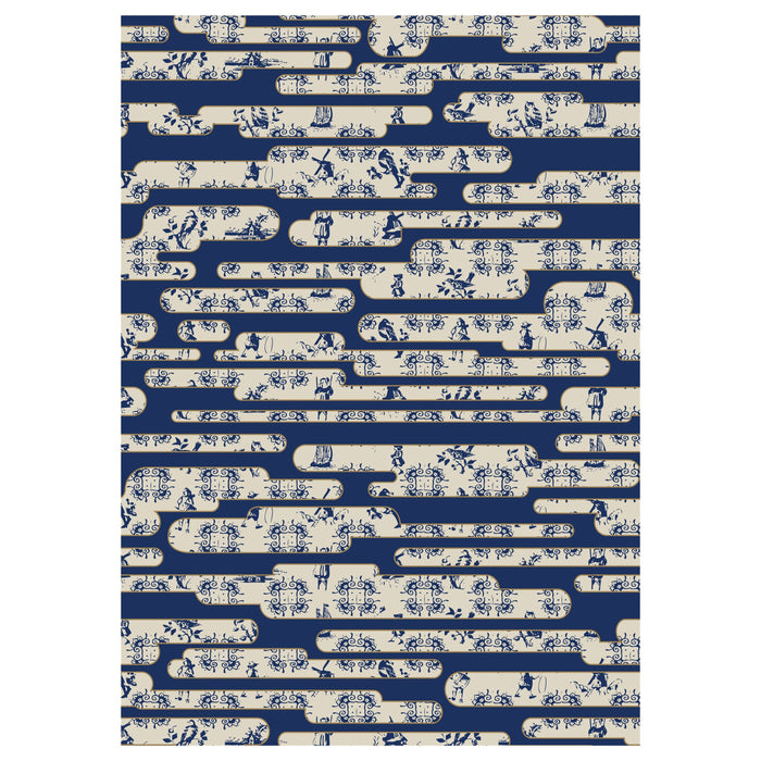 Moooi Carpets Dutch Sky vloerkleed 300x400 blauw