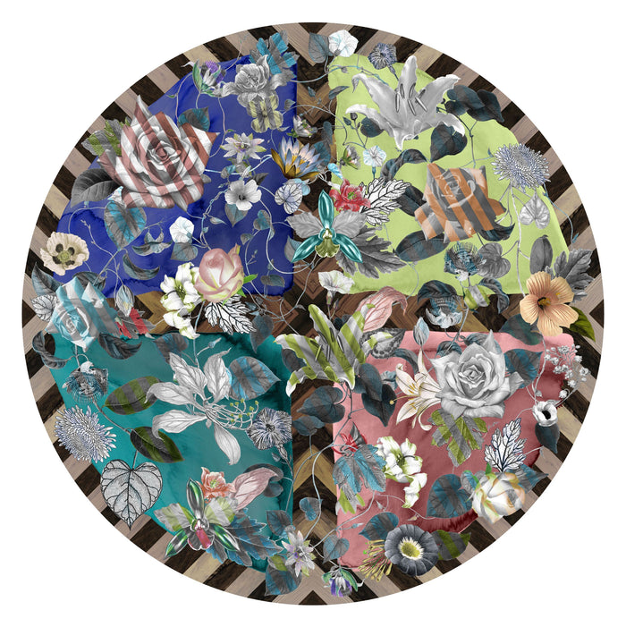 Moooi Carpets Malmaison vloerkleed Ø250 polyamide Guimauve