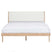 Gazzda Fawn bed 160x200 cotton webbing white