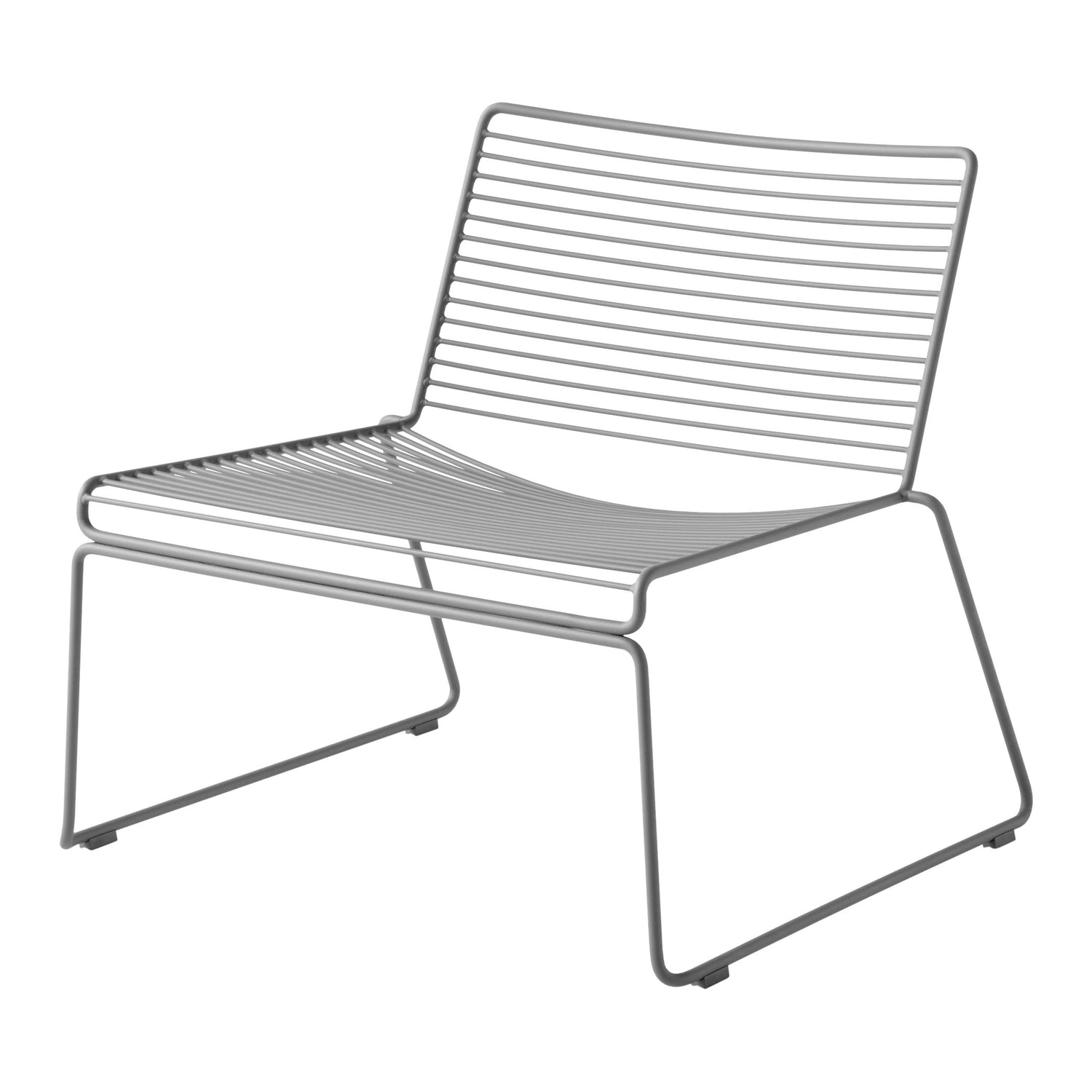 HAY Hee Loungestoel - Zilver