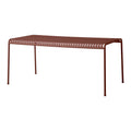 HAY Palissade Tuintafel 170 x 90 cm - Iron Red