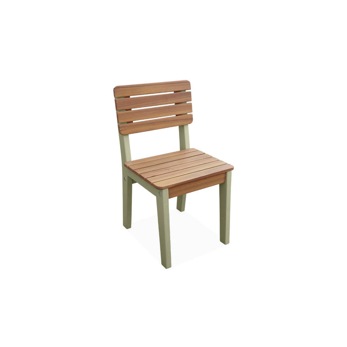sweeek - Houten kinderstoel, binnen|buiten (set van 2)