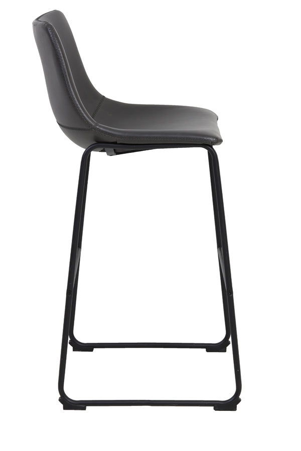 Light & Living Light&living Barkruk 47x46x99 cm JEDDO grijs-zwart