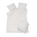 Vandyck Pure Dekbedovertrek Seersucker 240 x 200/220 cm - Wit