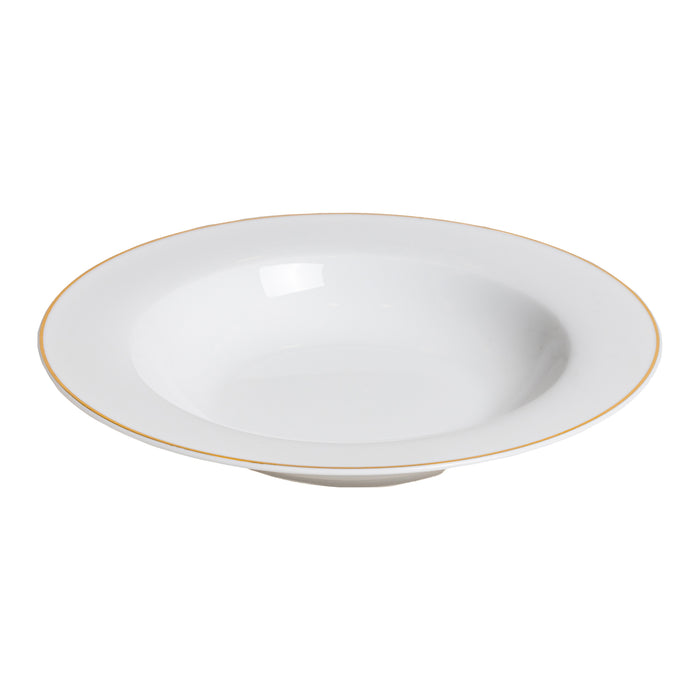 Food for Fun Wit Serviesset 18-delig - Gouden rand