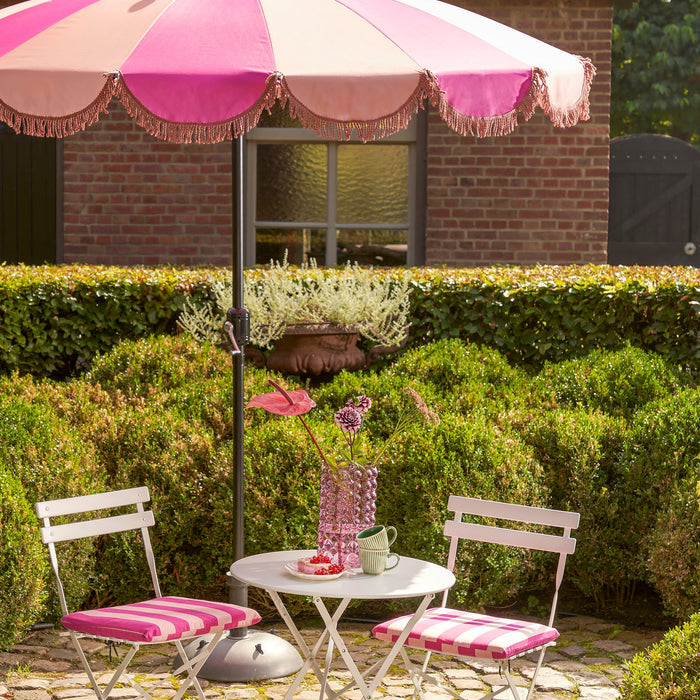 In The Mood Collection Rissy Parasol - H238 x Ø220 cm - Roze